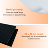 FLOOQ Anti Rep Skrapande Självhäftande Möbelfilt Svart - 24 x 12 cm - 3mm tjock