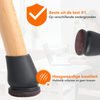 FLOOQ - Stolsocklar Pro - Rund - Transparent - Golv