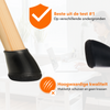 FLOOQ - Stoelpootdoppen Pro - Rond - Zwart - Fen