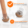 FLOOQ - Stolsocklar Pro Sned - Rund - Transparent - Fabian
