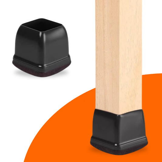 FLOOQ – Premium Stuhlbeinkappen quadratisch – Franz
