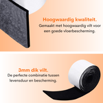 FLOOQ Viltrol - 1 meter lang - 3mm dik