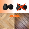 FLOOQ - Stoelpootdoppen Pro Schuin - Rond - Zwart - Fermin