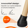 FLOOQ - Stoelpootdoppen Pro Schuin - Rond - Zwart - Fermin