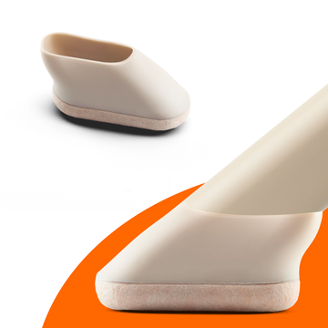 FLOOQ - Embouts de pieds de chaise - Ovale incliné - Finn