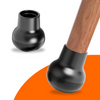 FLOOQ - Stoelpootdoppen - Tapijt/vloerbedekking - Rond - Francis