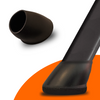 FLOOQ - Stuhlbeinkappen - Oval schräg schwarz - Finn