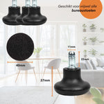 FLOOQ Bureaustoel Glijders - 11mm pendiamter