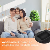 FLOOQ Vloerbeschermer Wieltjes - Zwart