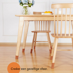 FLOOQ - Stoelpootbeschermers - 25-50mm - Bruin