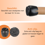 FLOOQ - Stoelpootdoppen - 12-16mm